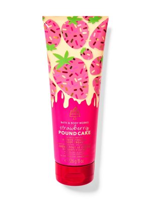 کرم بدن Bath & Body Works مدل Strawberry Pound Cake