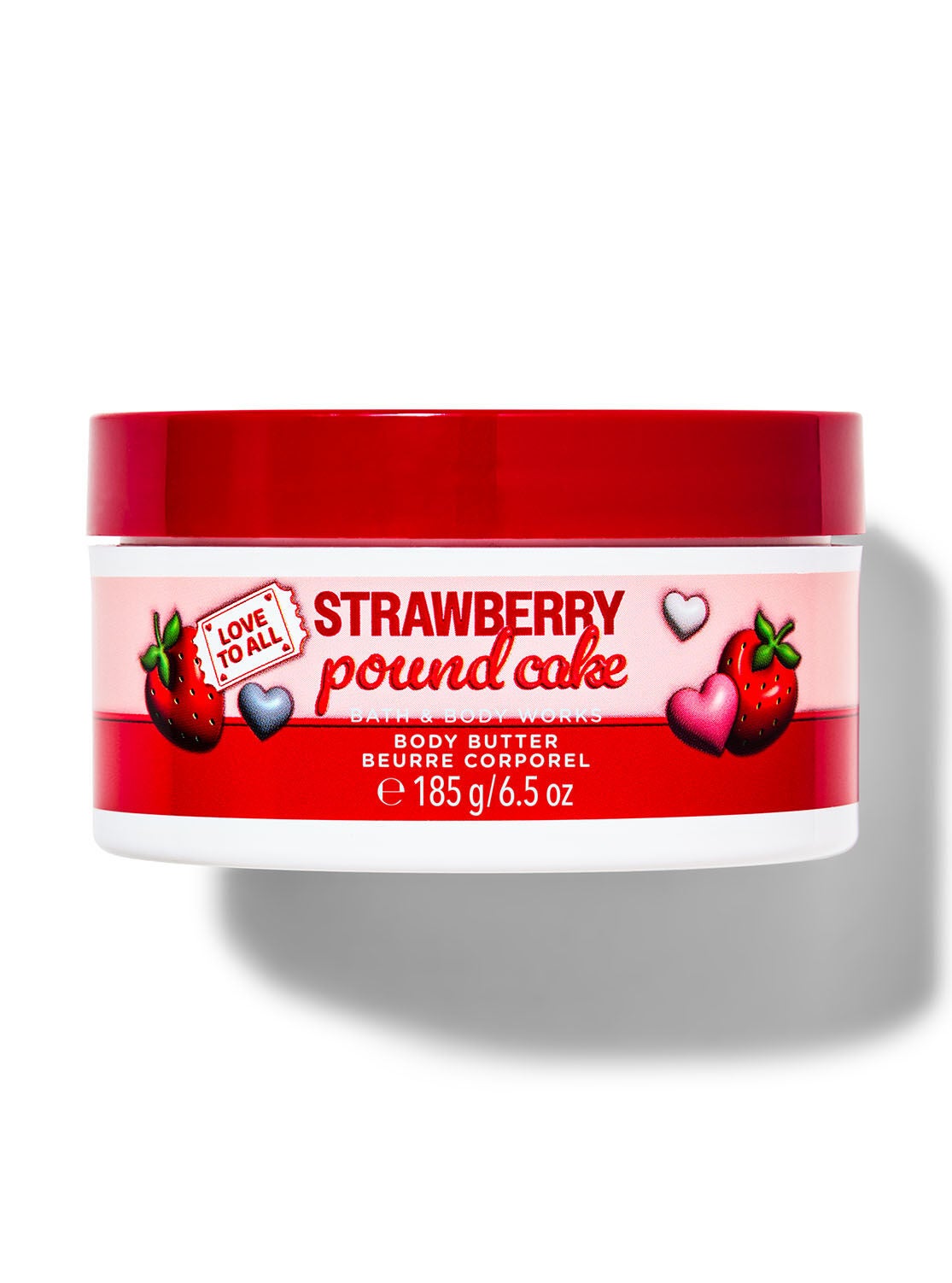 028011703_alt_1 کره بدن Bath & Body Works مدل Strawberry Pound Cake - Image 1